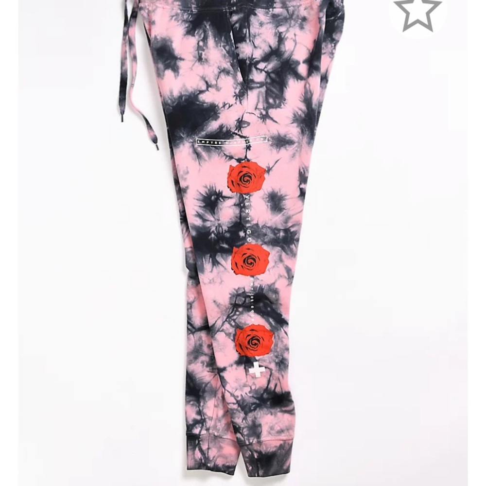 Empyre Peony Hazy Tie Dye Jogger Sweatpants